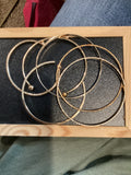 Gold Bangle Set