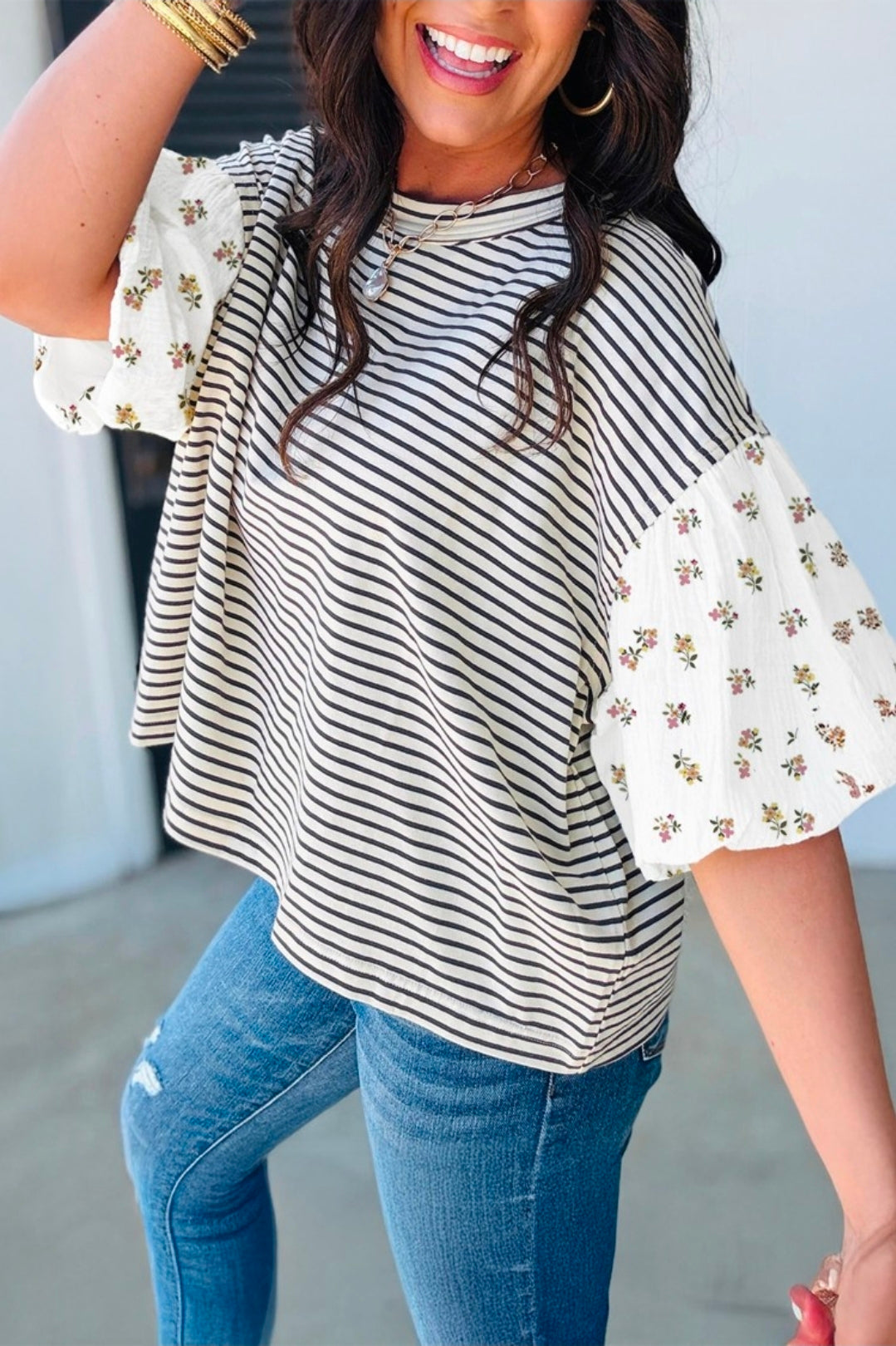 Striped Floral