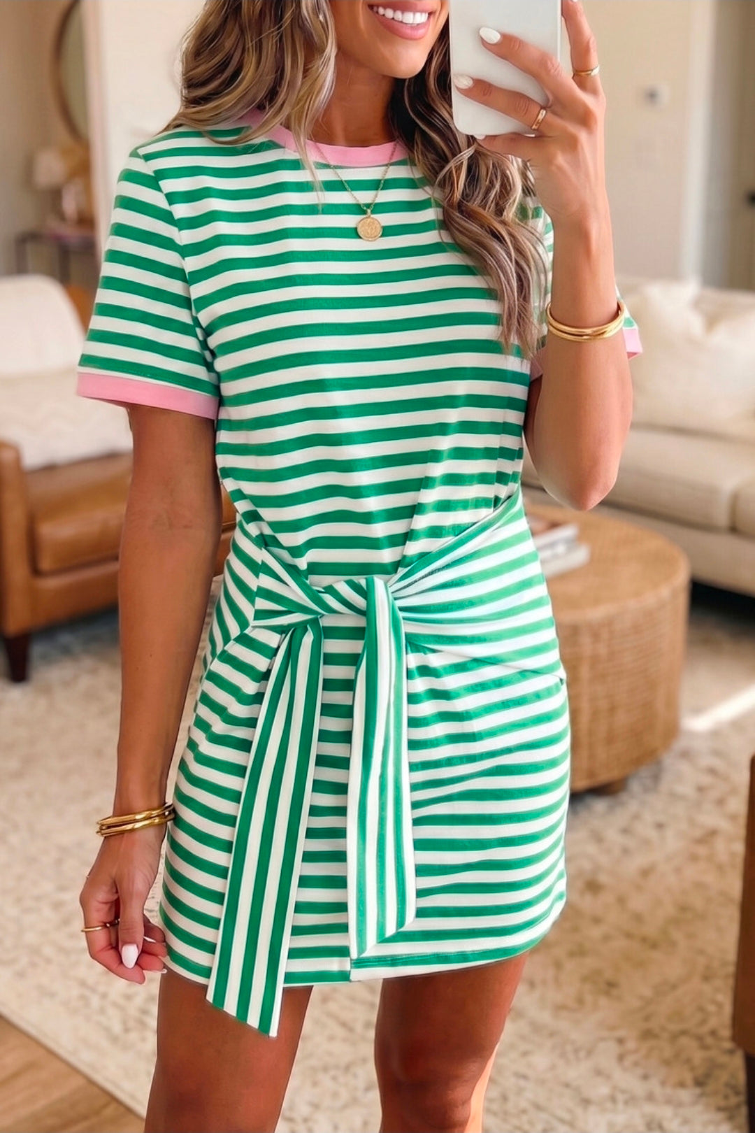 Nautical Tie Dress