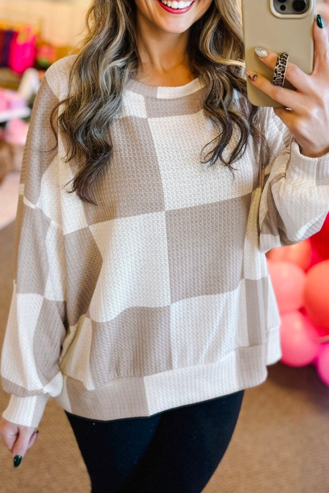 Khaki Check