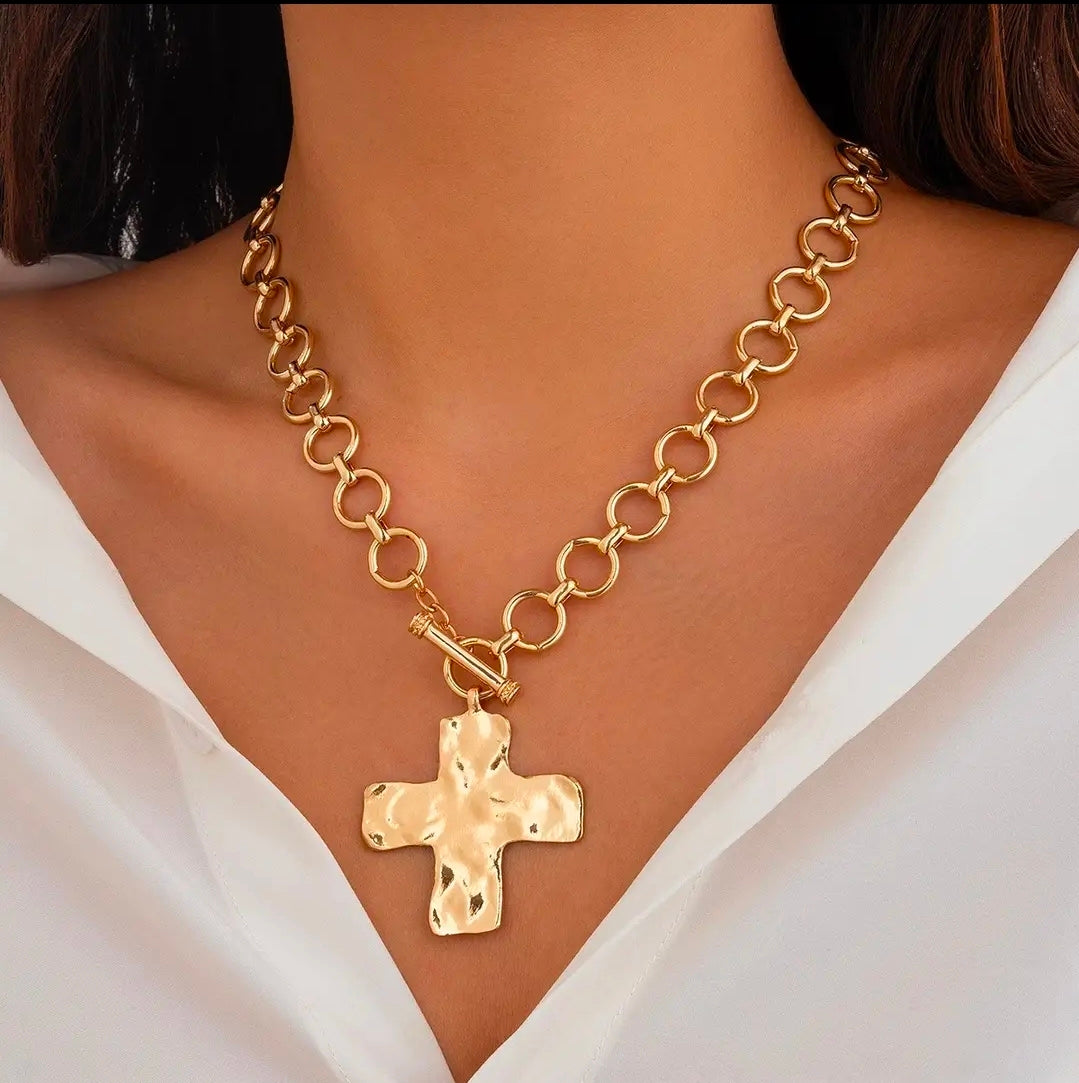 Hammered Cross