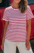 Scalloped Tee