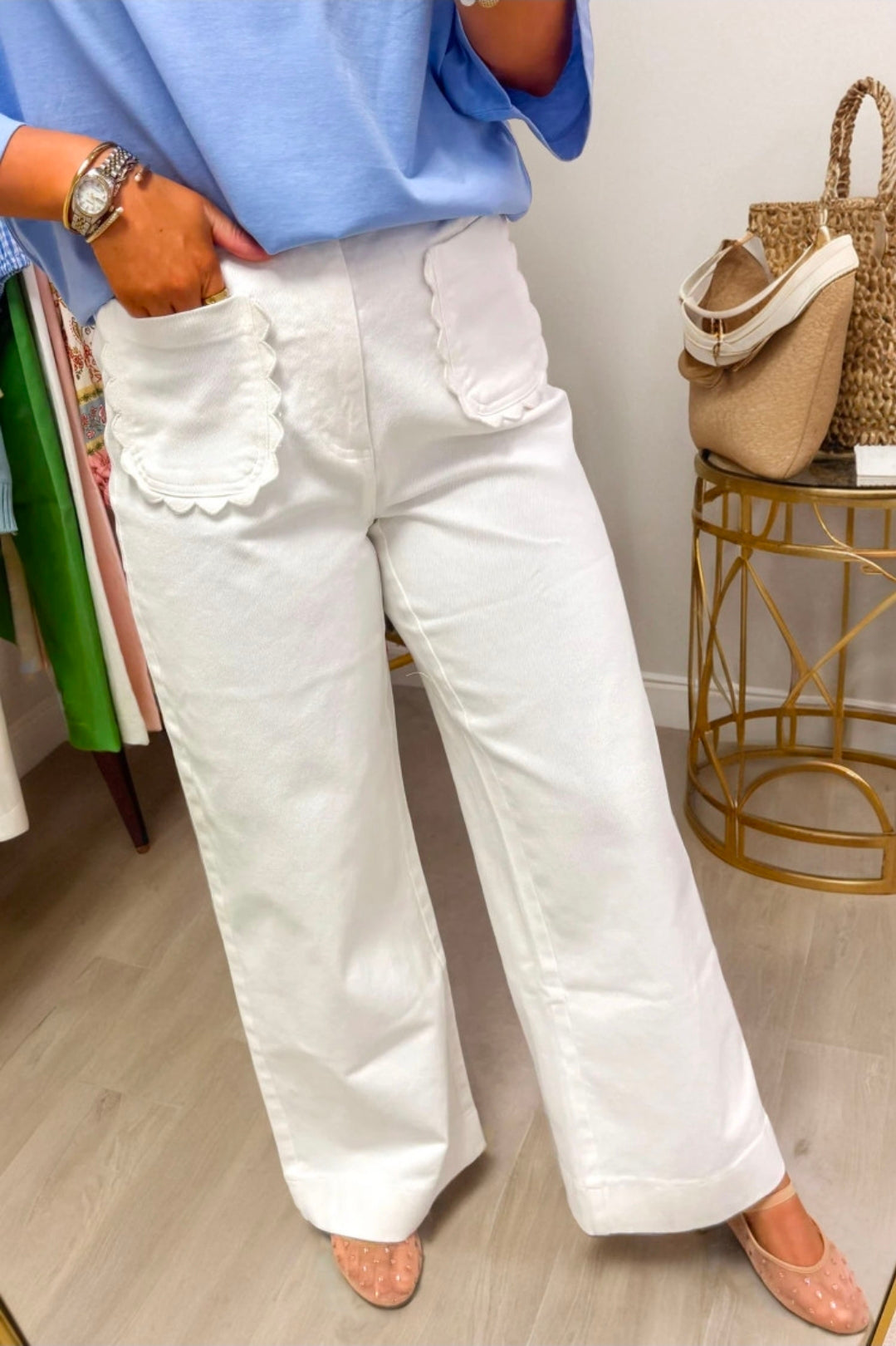 Scalloped Patch Pocket
