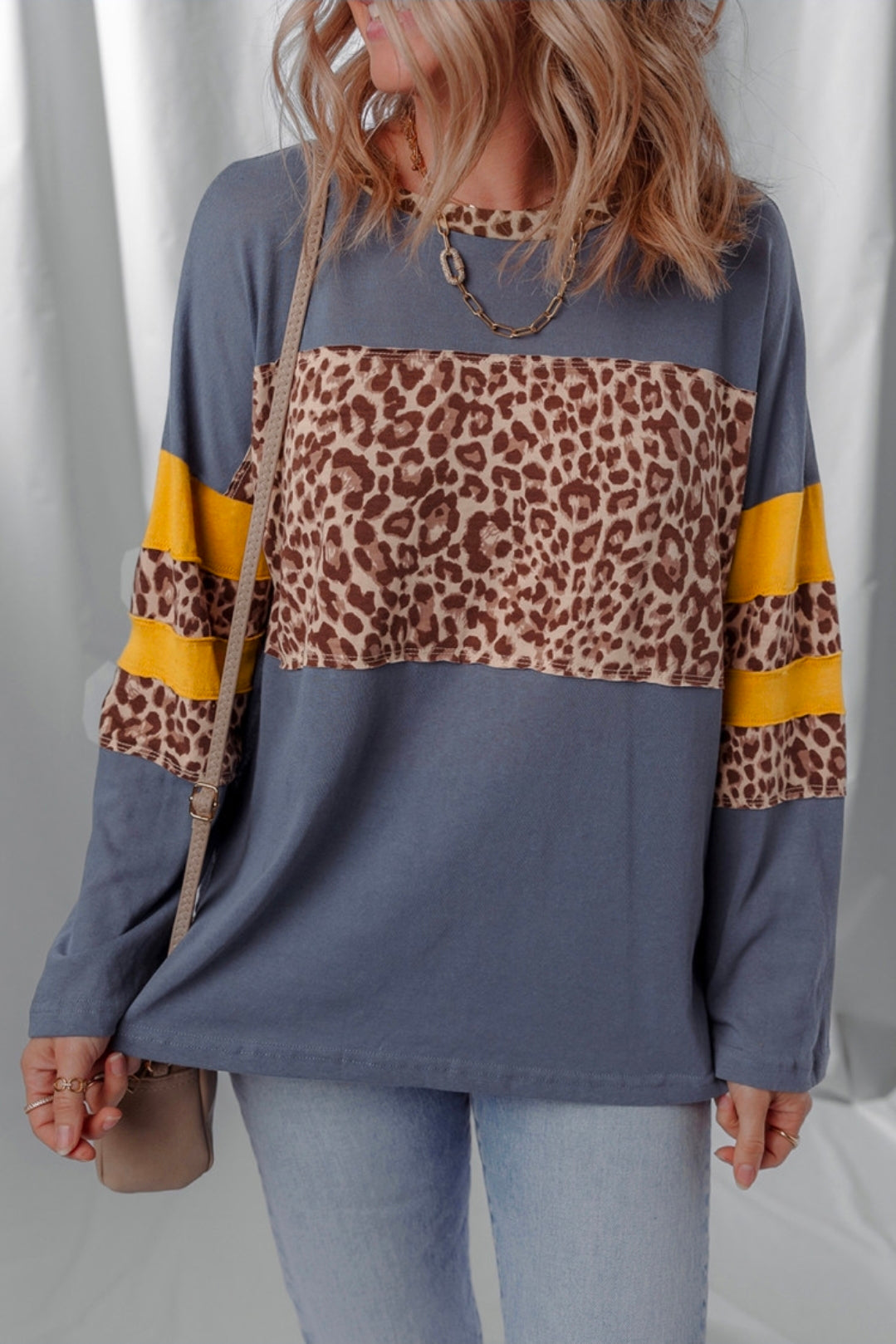 Leopard Colorblock