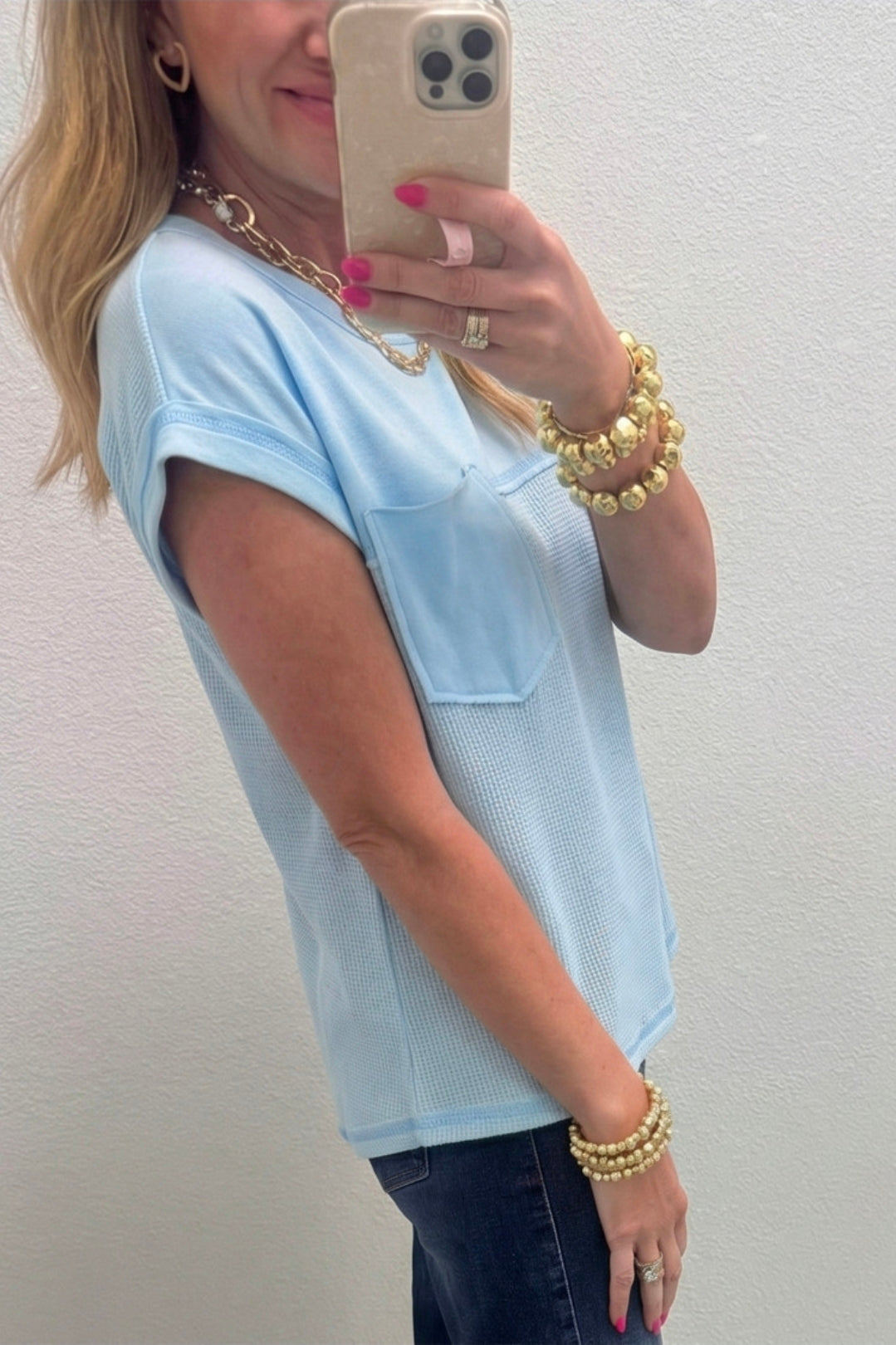 Simple Waffle Tee