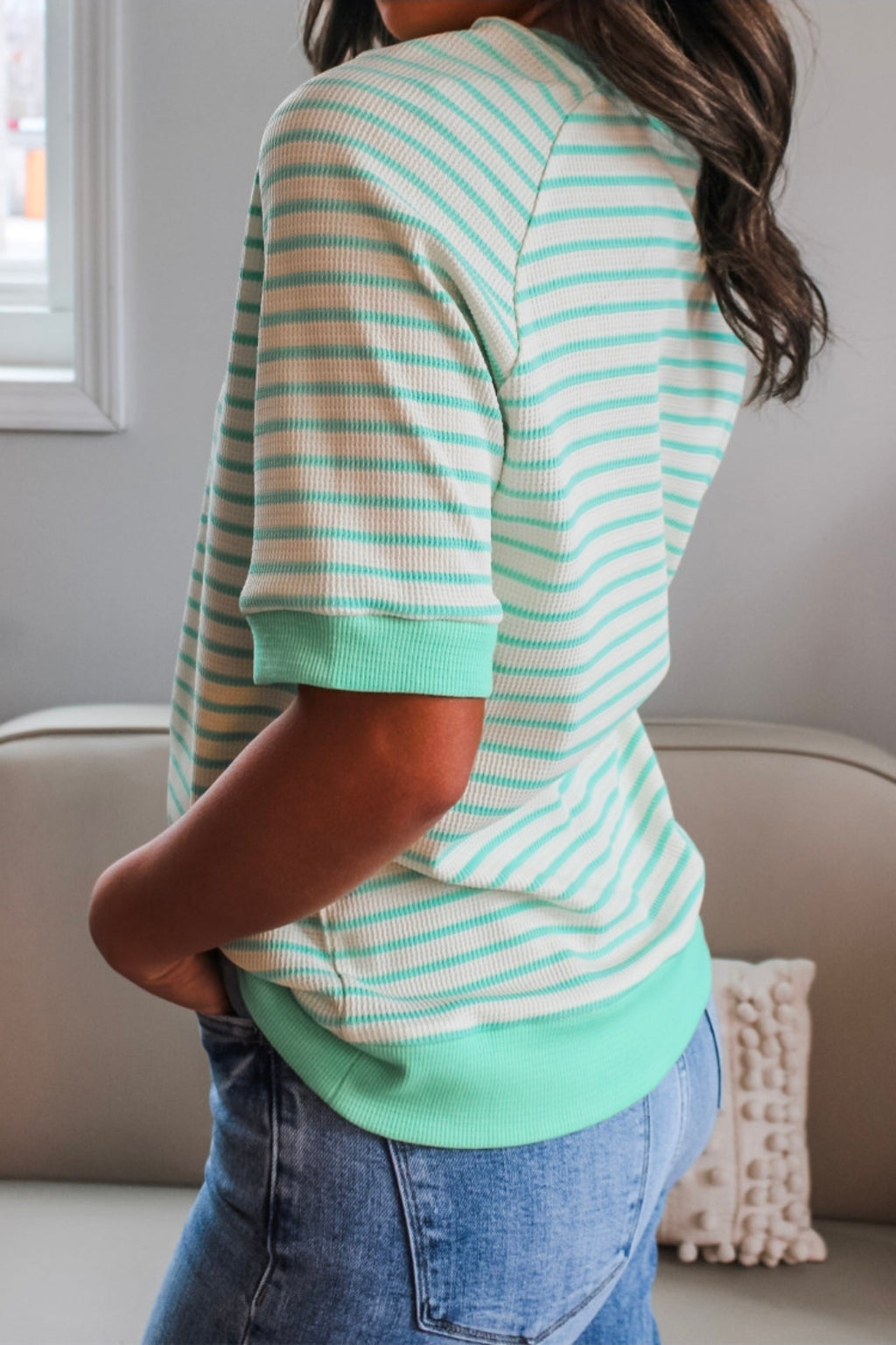 Mint Stripe