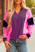 Pink Stripe Color Block